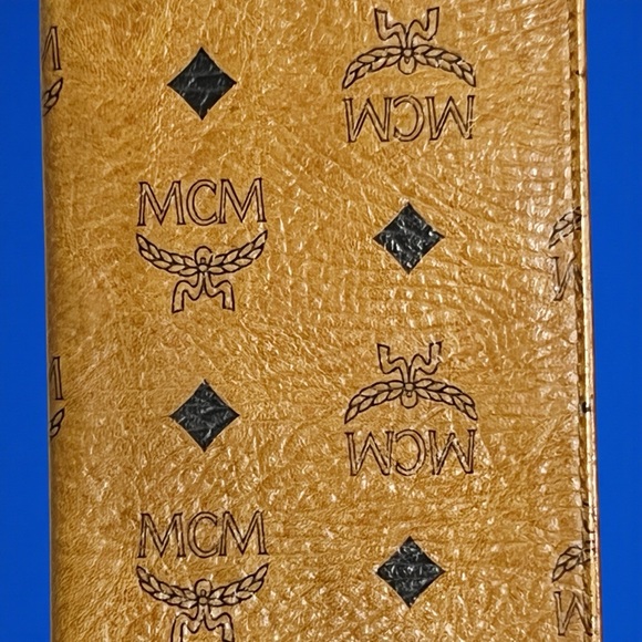 MCM Cognac Visetos Bifold Wallet - Picture 2 of 9